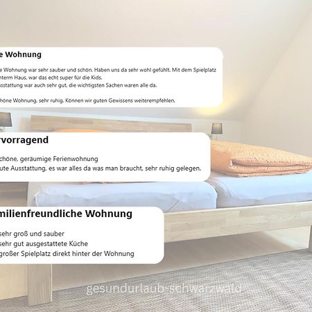 Ferienwohnung Kinzigblick - Balkon - Fuer Kinder - Mit Bettwaesche & Handtuecher Schenkenzell Dış mekan fotoğraf