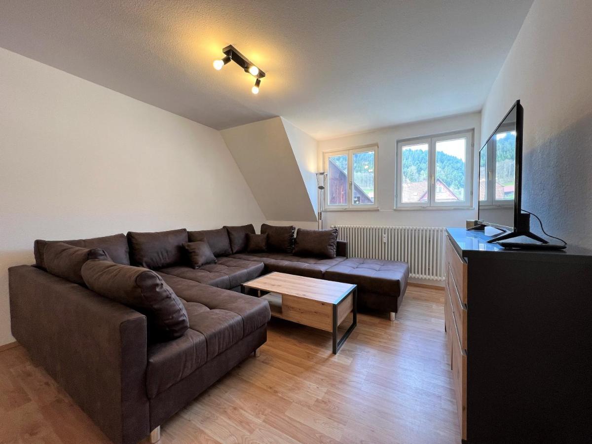 Ferienwohnung Kinzigblick - Balkon - Fuer Kinder - Mit Bettwaesche & Handtuecher Schenkenzell Dış mekan fotoğraf